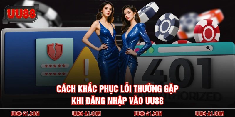 Cách khắc phục lỗi thường gặp khi đăng nhập vào UU88