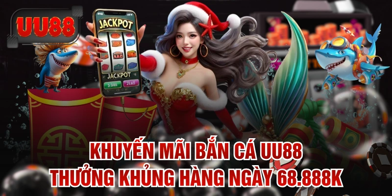 Khuyến Mãi Bắn Cá UU88 - Thưởng Khủng Hàng Ngày 68.888K